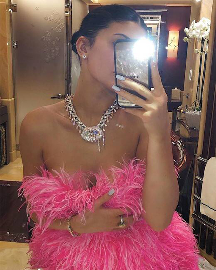 Kylie Jenner birthday bling bling