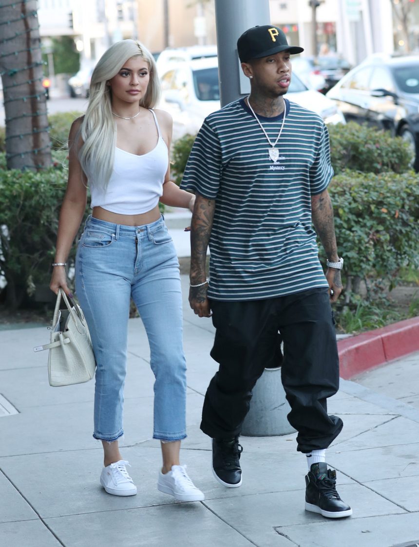 Kylie Jenner Ex Tyga Spotted Partying Together At Las Vegas