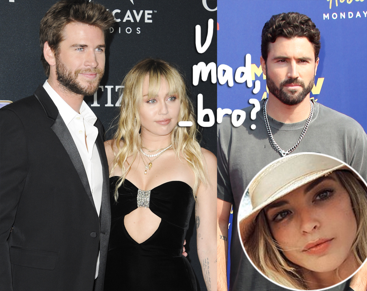 Miley Cyrus claps back at Brody Jenner over Liam Hemsworth joke.