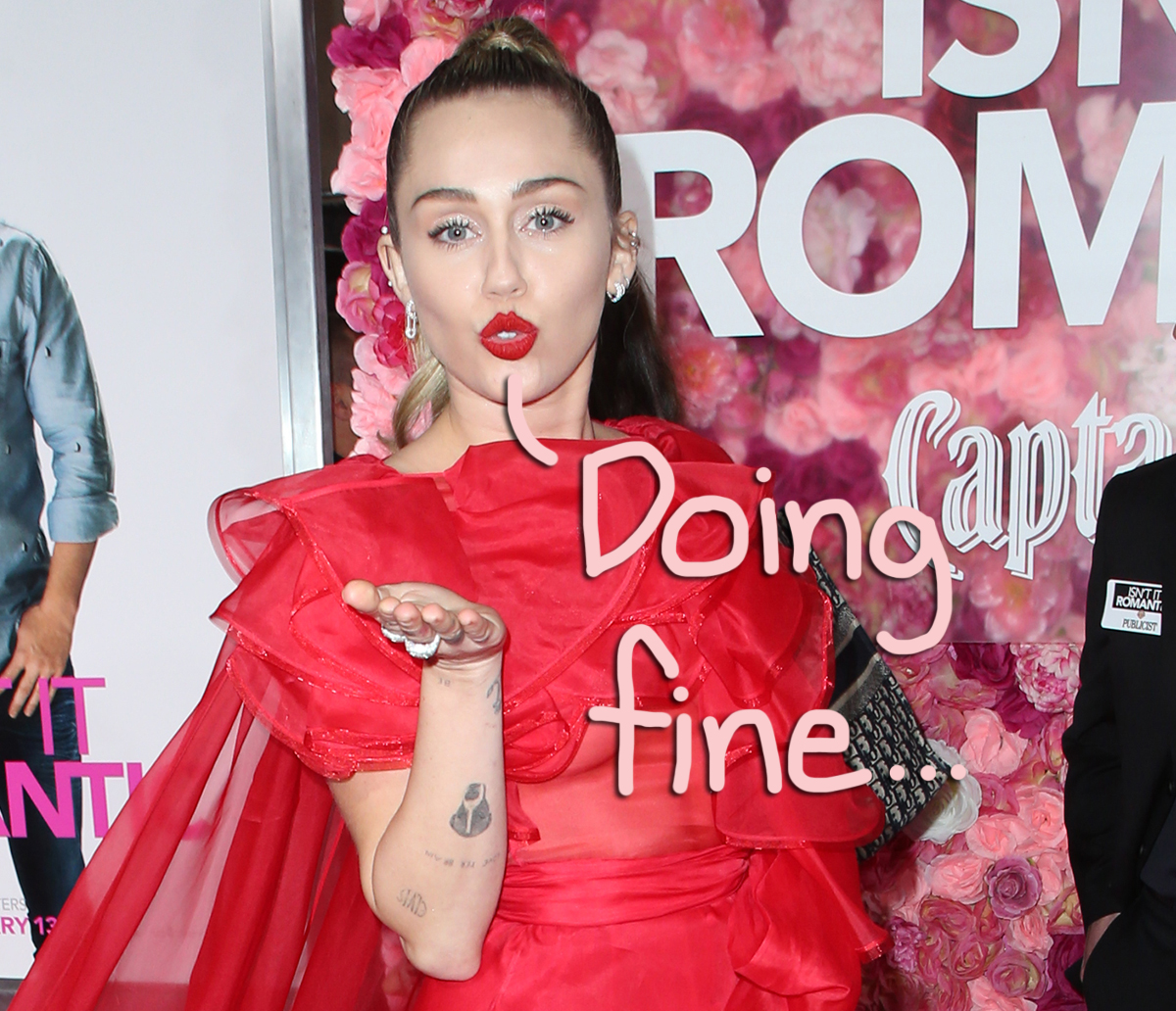 Miley Cyrus Makes First Statement Since Liam Hemsworth Split News Brody Jenner Weighs In Too