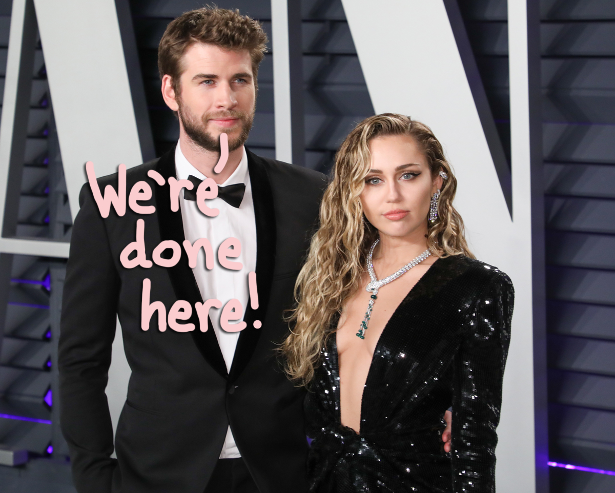 Report Liam Hemsworth Filed For Divorce For One Major Conservative 8376