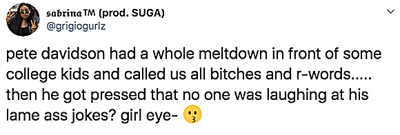 UCF reacts to Pete Davidson's uncomfortable performance.
