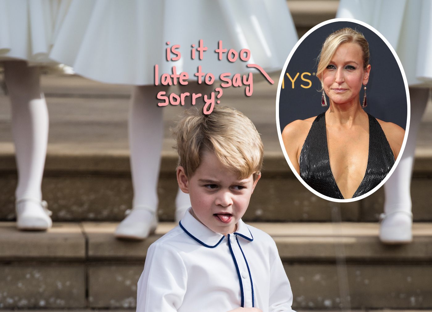 lara spencer says sorry to prince george