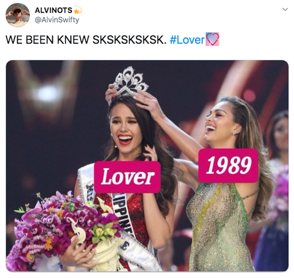 Fans react to Taylor Swift's Lover album