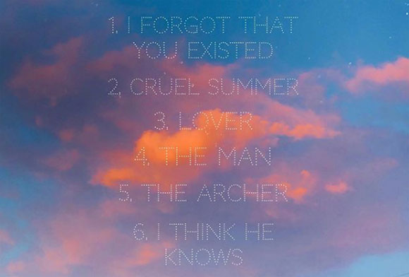 Taylor Swift's FULL 'Lover' Tracklist - We Told You First! - Perez