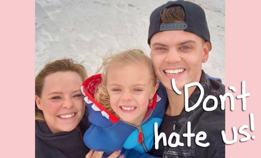 Teen Mom OG' Stars Tyler Baltierra & Catelynn Lowell Defend Being Late To  Reunion With Daughter They Gave Up For Adoption!