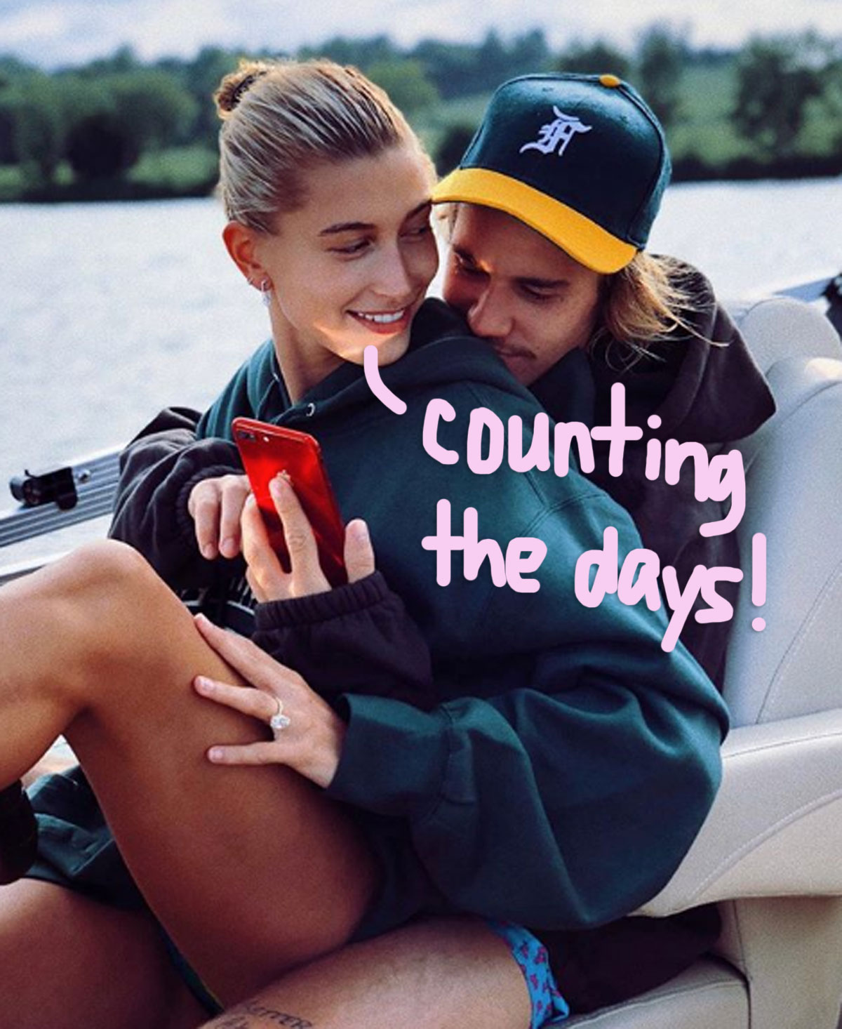 Hailey Baldwin and Justin Bieber