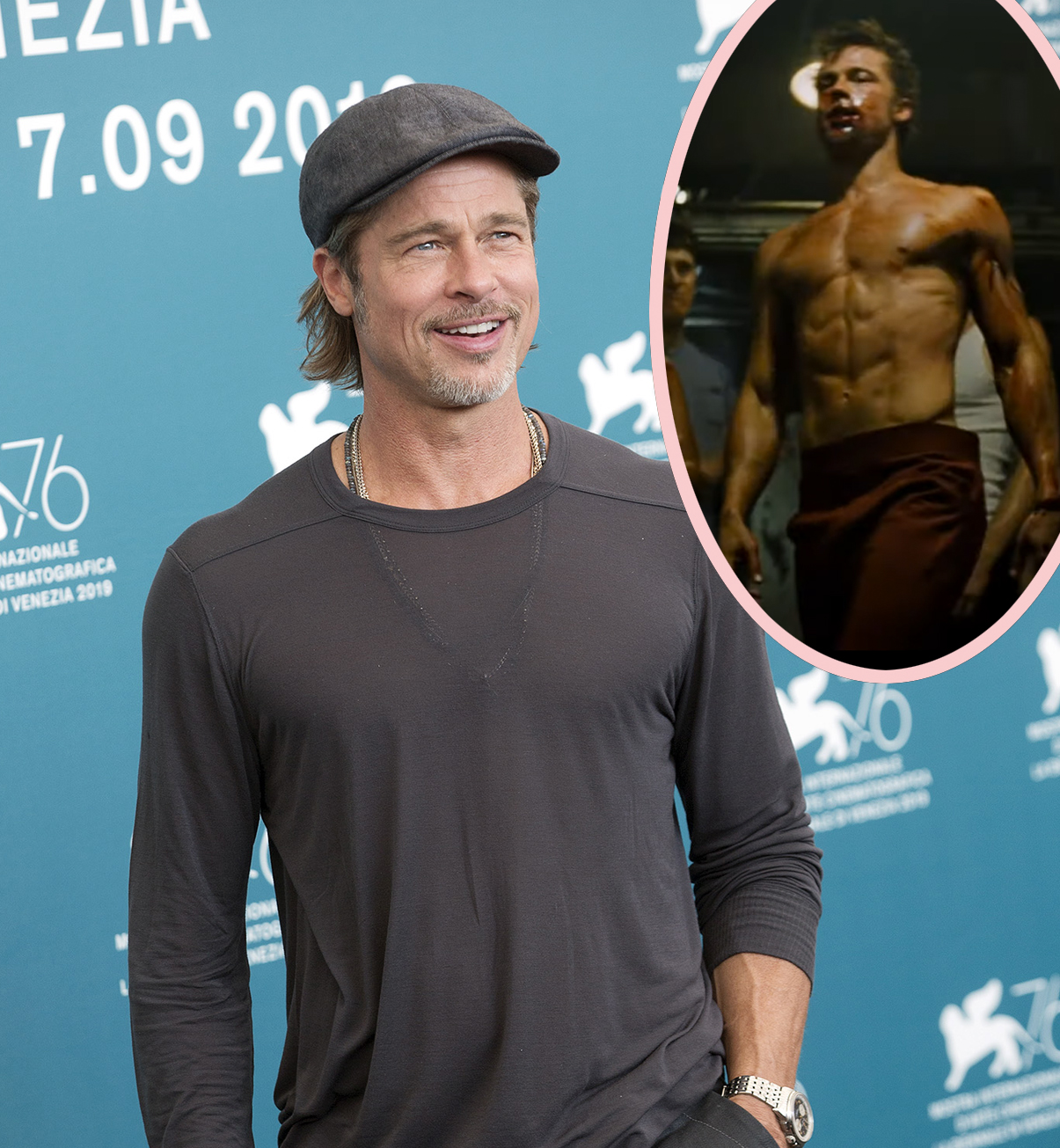 Brad Pitt Alcoholism Masculinity Interview Fight Club
