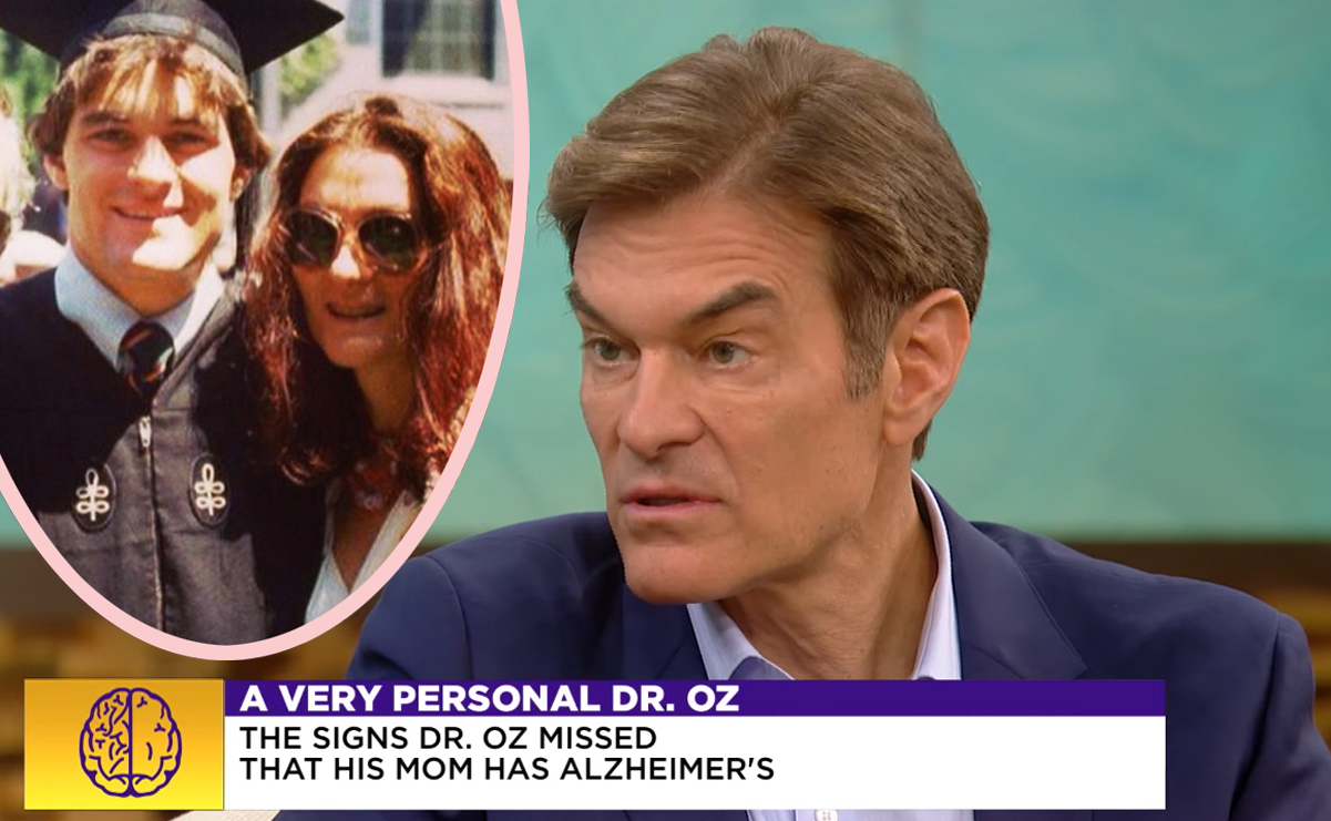 Dr Oz Emotionally Reveals His Mother Has Alzheimers And He Missed