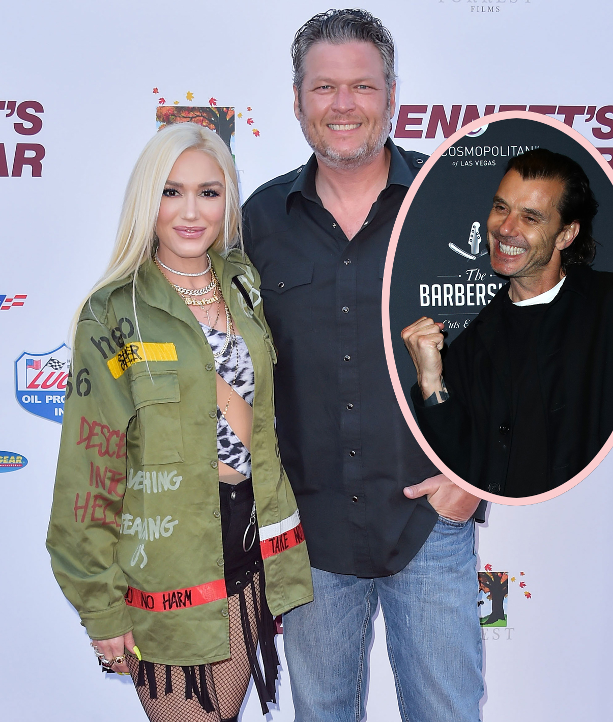 Gwen Stefani Says Blake Shelton Is 'A Good Dad' To Her Kids Perez Hilton