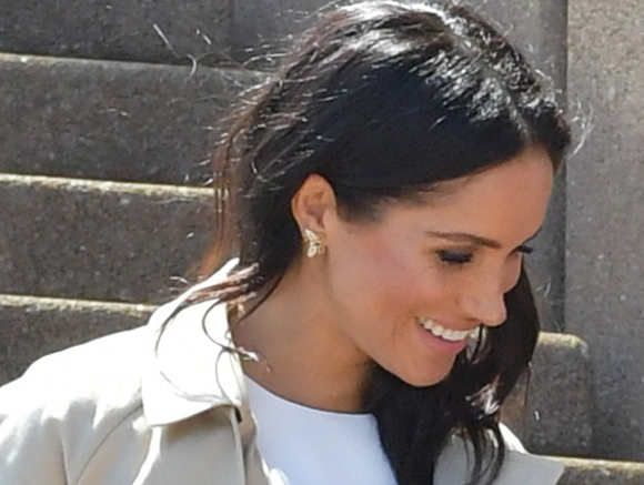 Meghan Markle Princess Diana Earrings