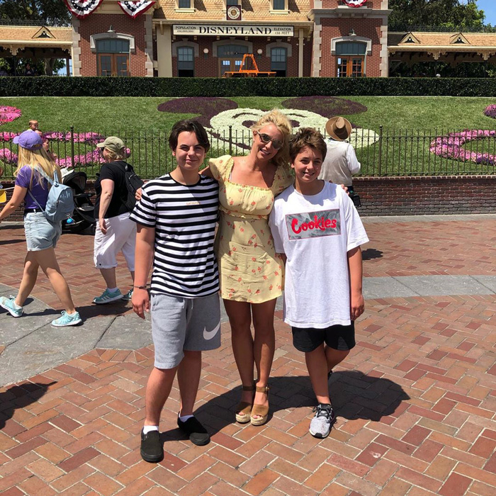 Britney Spears' Sons Get Restraining Order Against Grandfather Jamie As