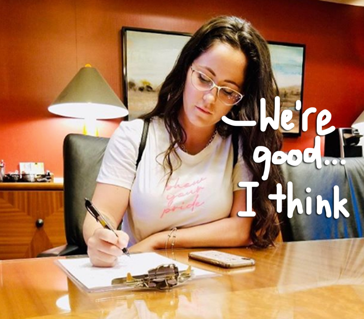 Jenelle Evans Claims She Was Not Fired From Teen Mom 2 After Mtv Said It Will No Longer Film