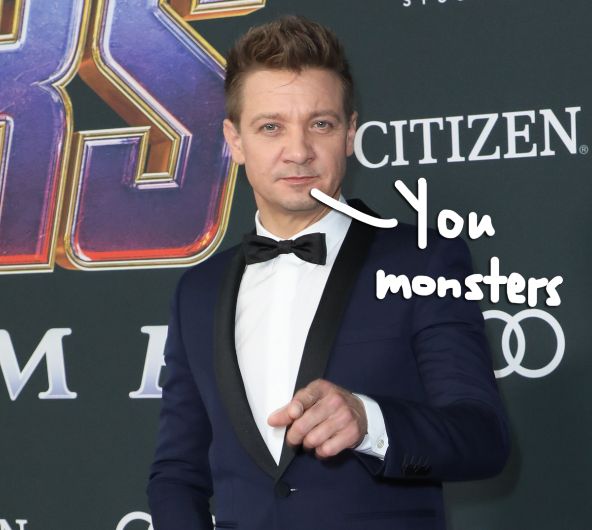 Jeremy Renner shuts down fan app over troll problem.