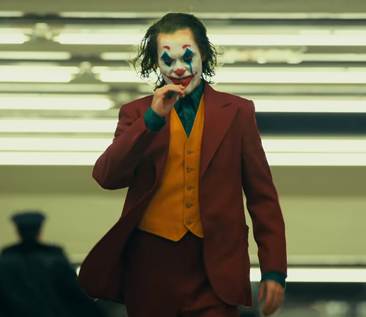 Joker makeup banned at theaters.
