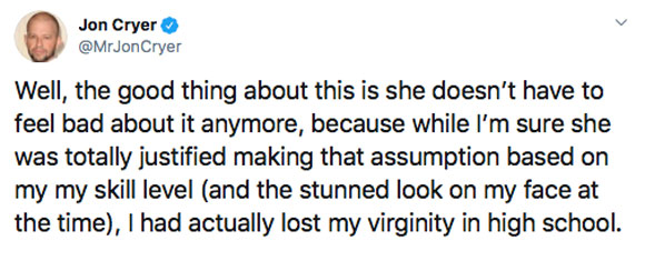 Jon Cryer sets the record straight!