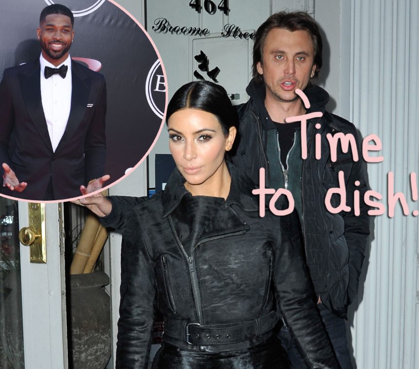 Kim Kardashian S Bff Jonathan Cheban Dishes Dirt On That Tristan