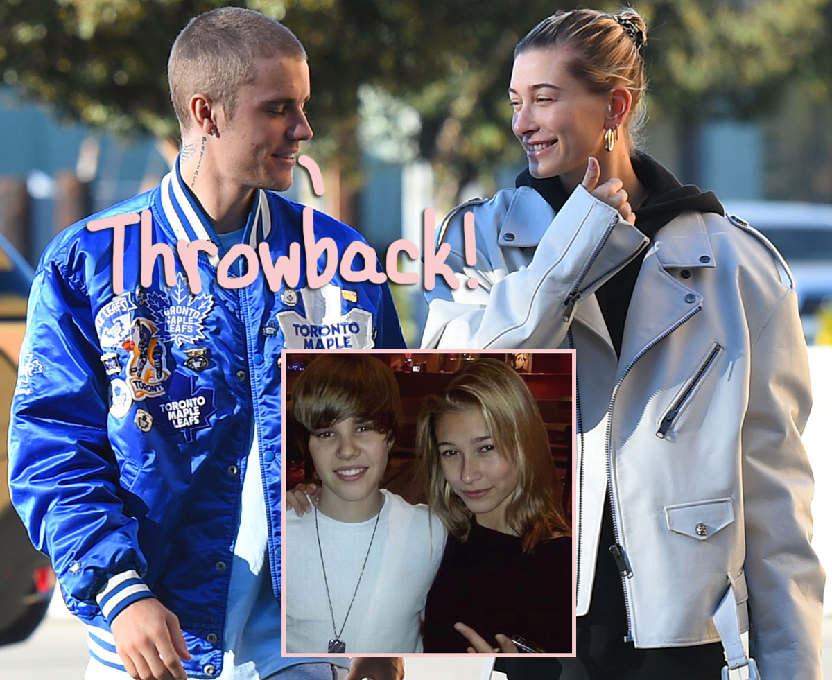 Justin Bieber Shares Adorable Throwback Pic With Wife Hailey Ahead Of