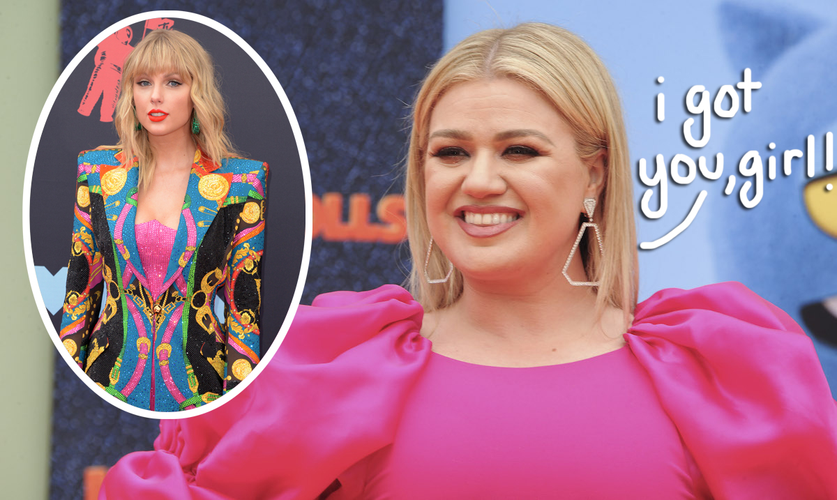 kelly clarkson supports taylor swift