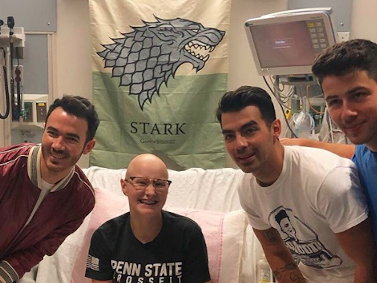 Jonas Brothers Surprise Fan Who Missed Concert For Cancer Treatment