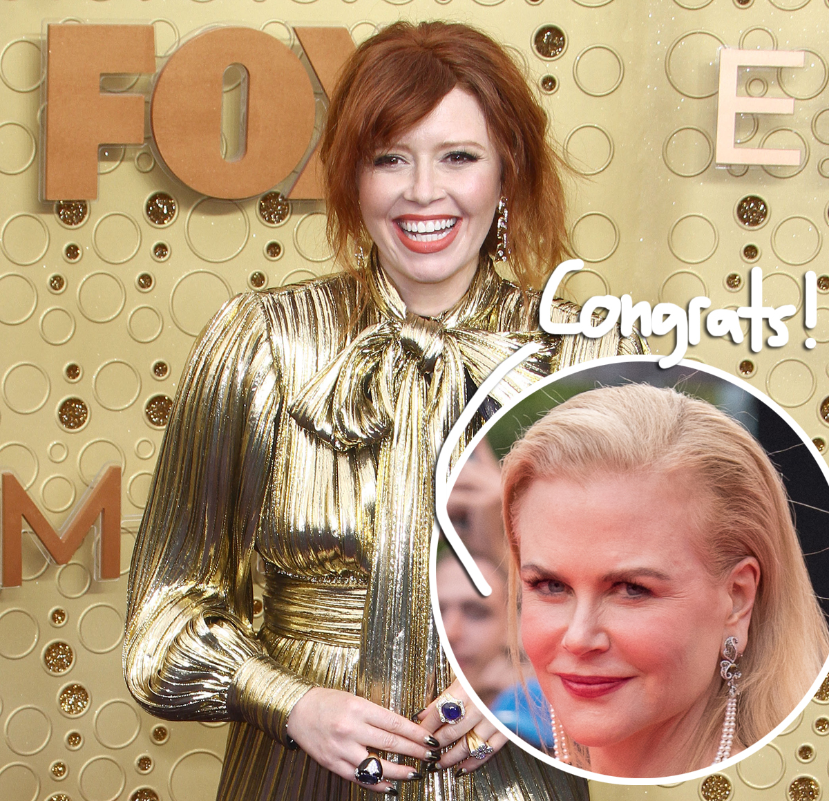 Natasha Lyonne clapped weird at the Emmys.