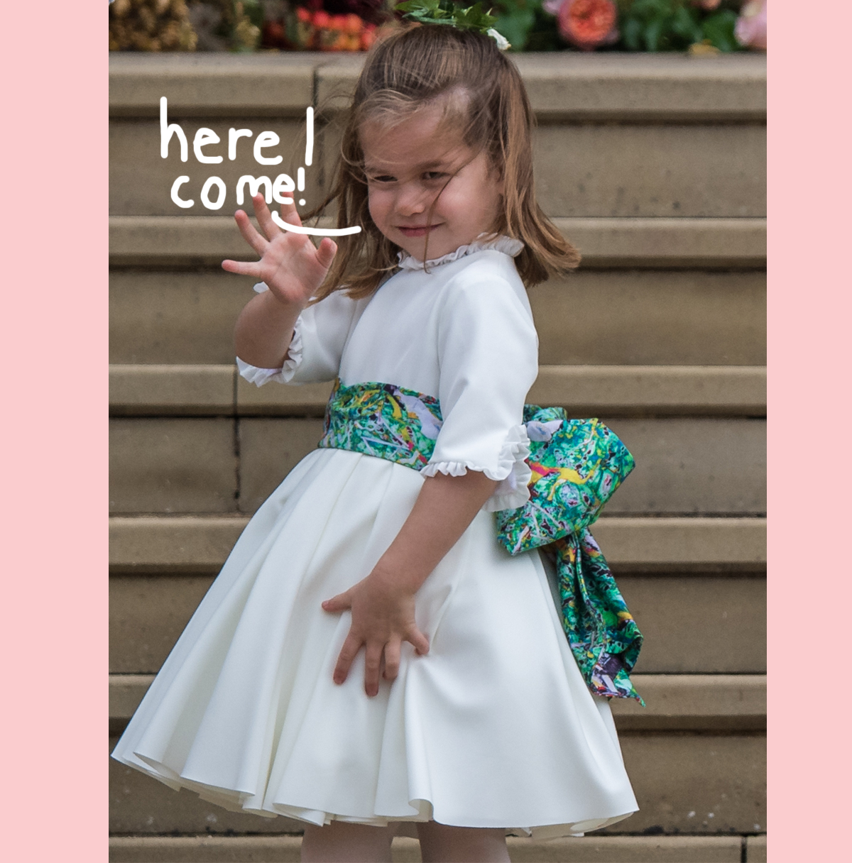 princess charlotte's first day school