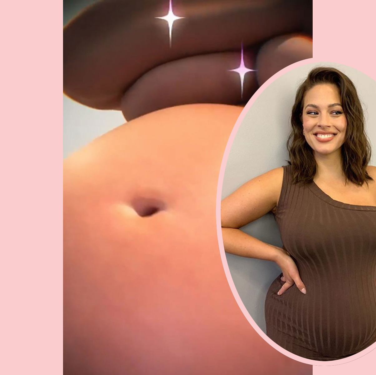 Plus Size Pregnant Nude Videos - Pregnant Ashley Graham Bares Her Body & Baby Bump In Naked Selfie Video! -  Perez Hilton