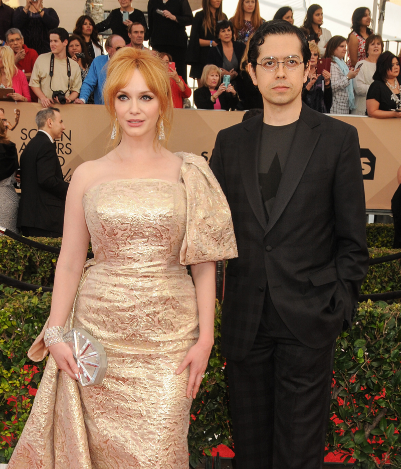 Celebrity Breakups 2019 Christina Hendricks and Geoffrey Arend