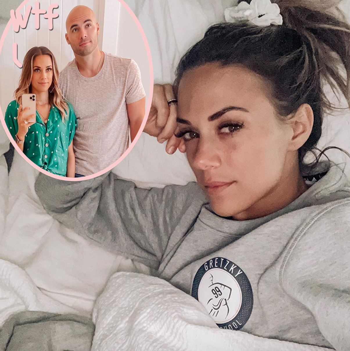 Jana Kramer Found A Topless Photo From Some Woman On Husband Mike Caussin S Phone Perez Hilton
