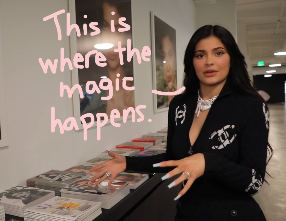 Kylie Jenner's Office Tour Is Basically An Episode Of MTV Cribs - Perez  Hilton