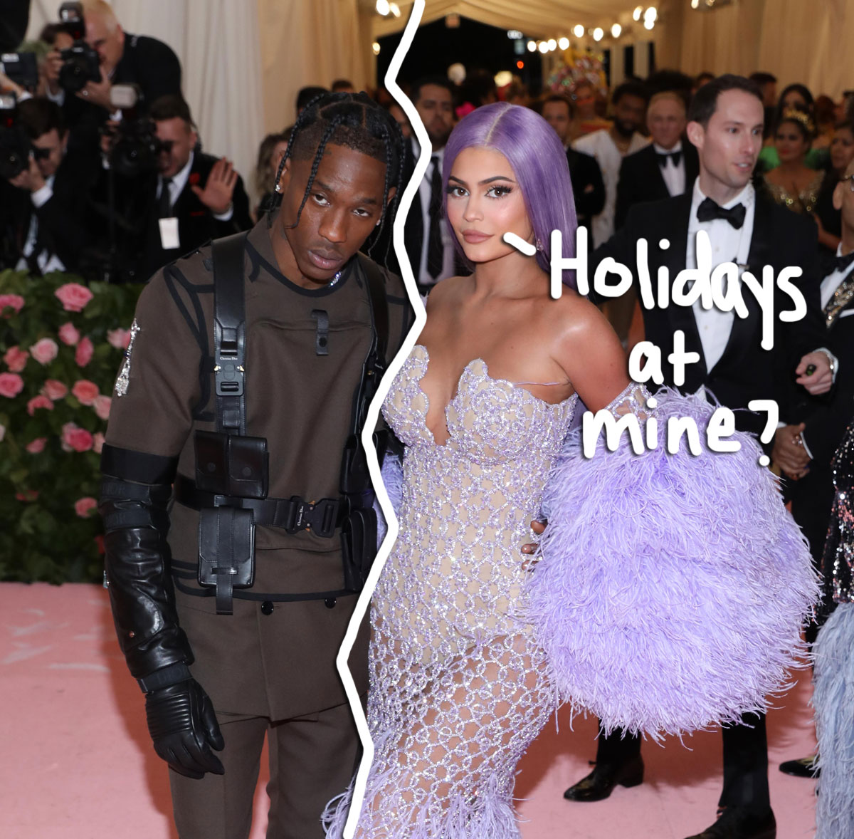 Travis Scott Goes to Pumpkin Patch With Kylie Jenner After Split