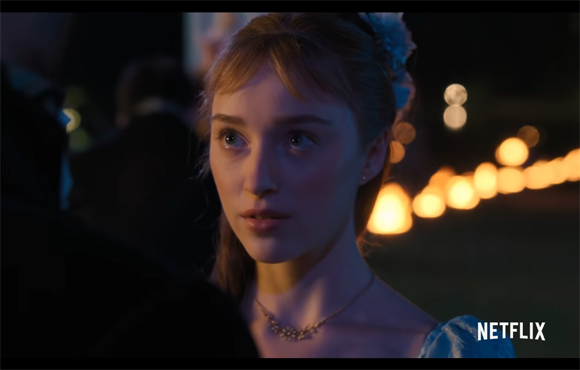 Phoebe Dynevor in Bridgerton Netflix
