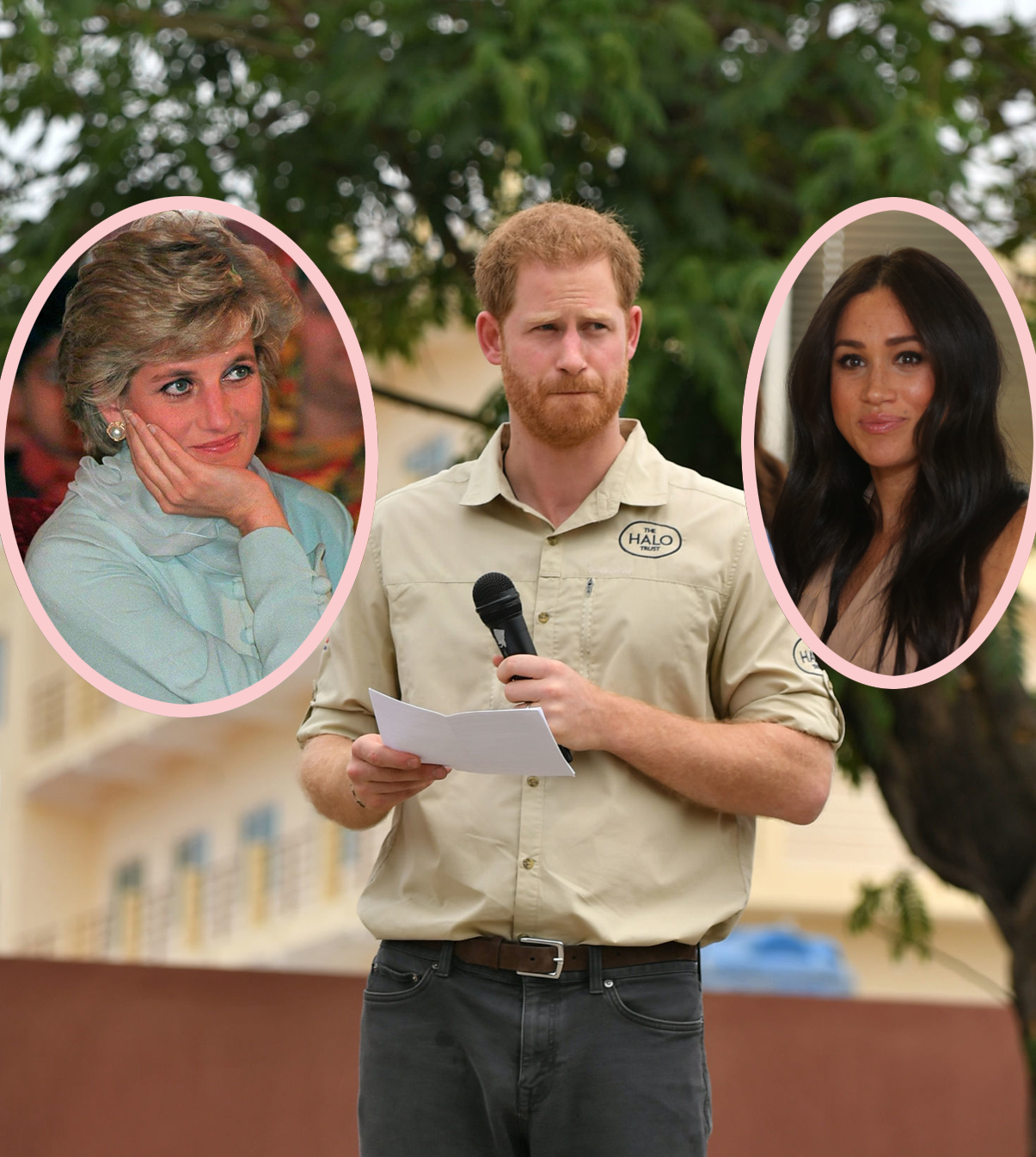 Prince Harry Meghan Markle Princess Diana Africa Tour