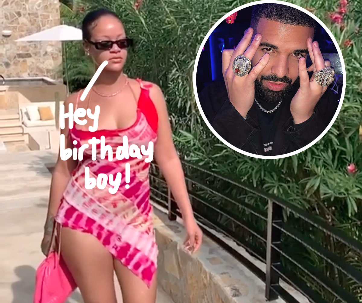 Rihanna Drake LA Birthday