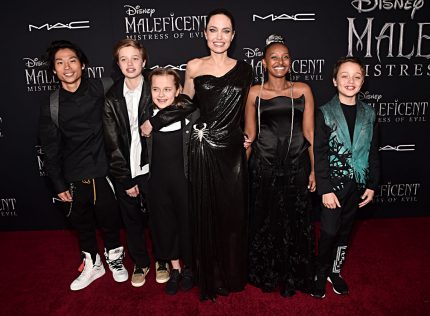 Angelina Jolie and her family hit the red carpet!