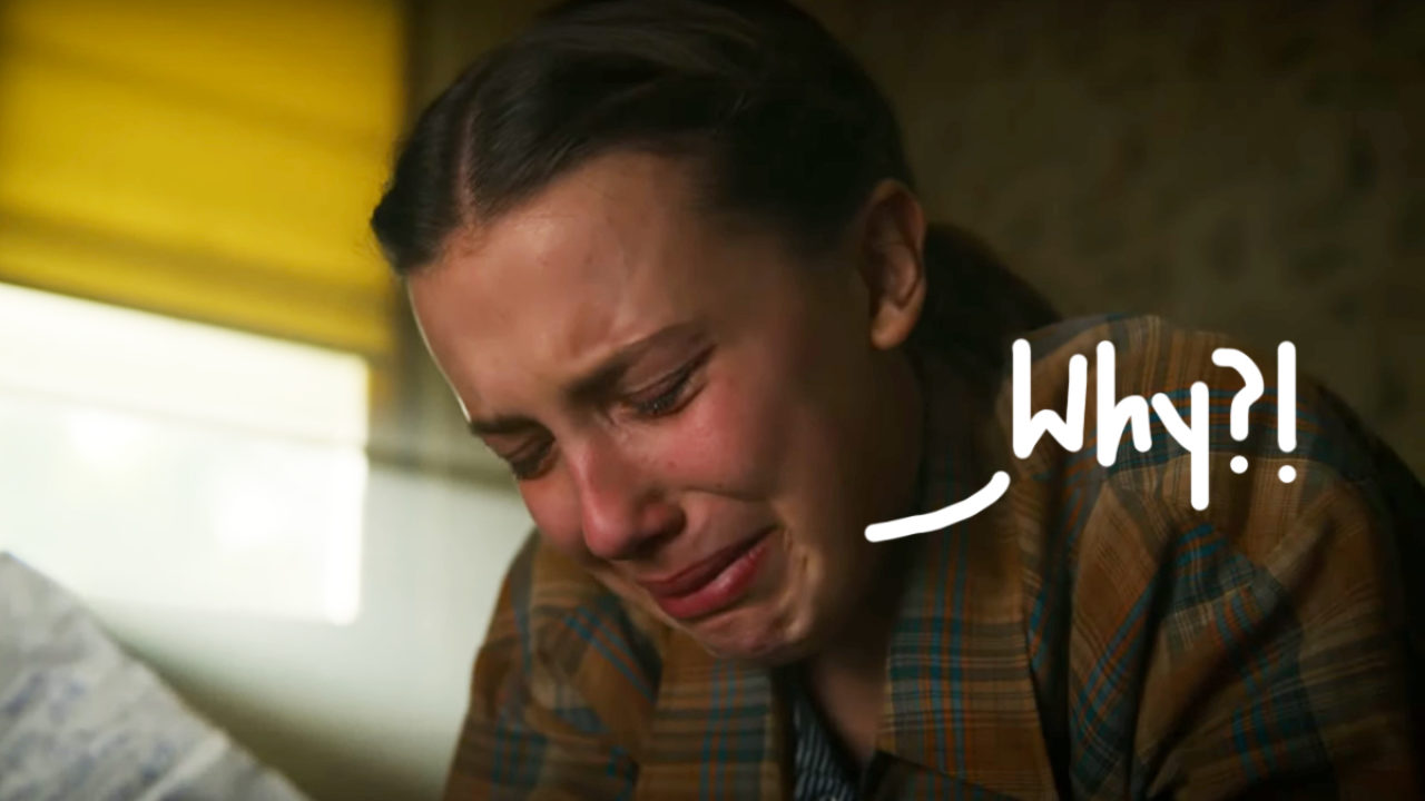 Millie Bobby Brown Couldn't Stop Crying in 'Stranger Things