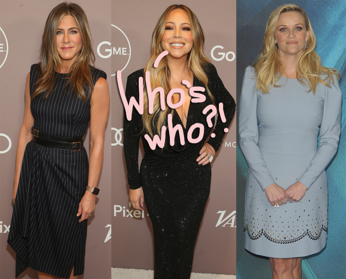 Jennifer Aniston Reese Witherspoon Mariah Carey speech controversy