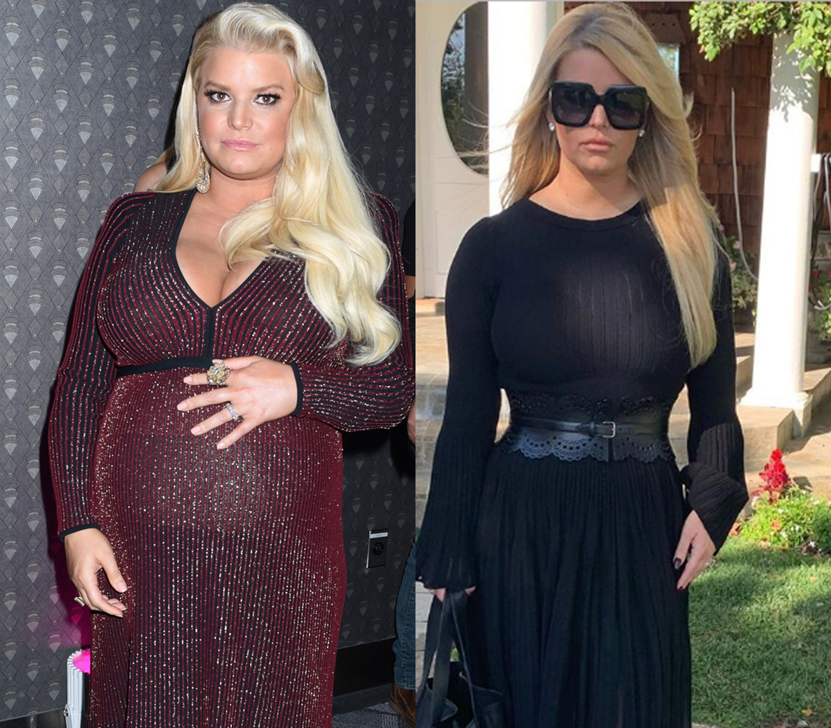 Jessica Simpson body transformation