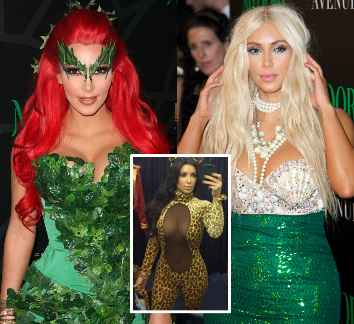 Check Out Kim Kardashian's Best Halloween Costumes Through The Years