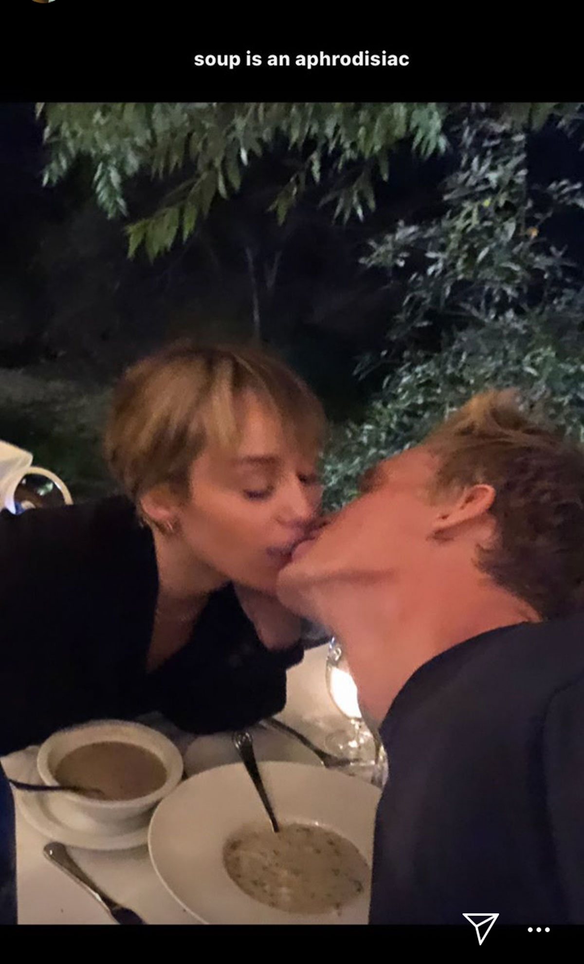 1200px x 1981px - Miley Cyrus & Cody Simpson Suck Face During An Extremely Sensual Dinner! -  Perez Hilton