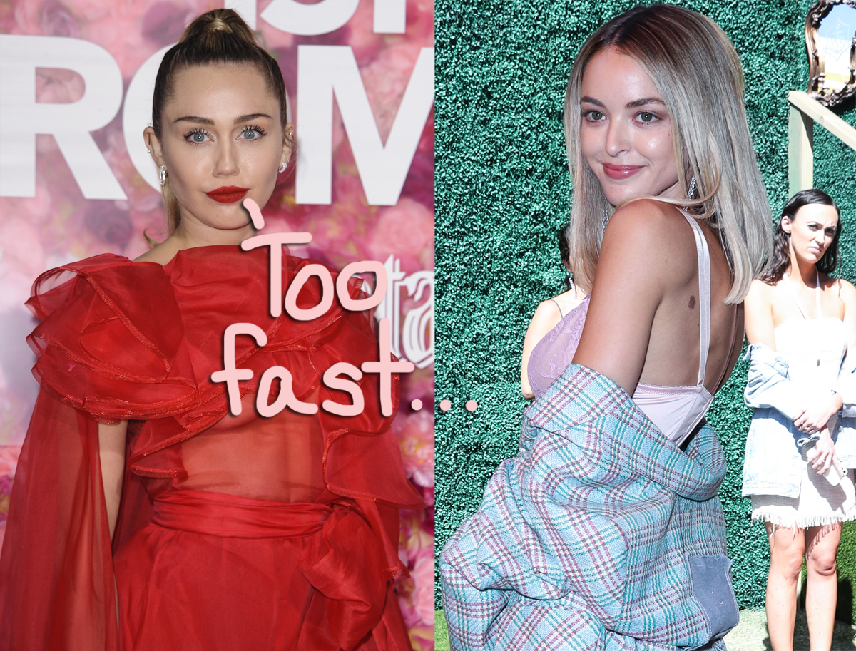 Miley Cyrus kaitlynn carter breakup too fast