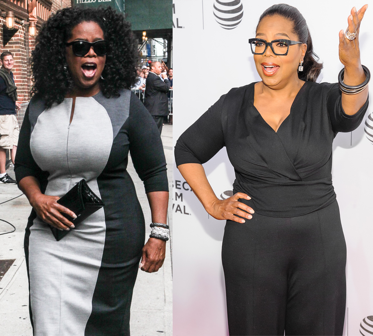 Oprah Winfrey body transformation