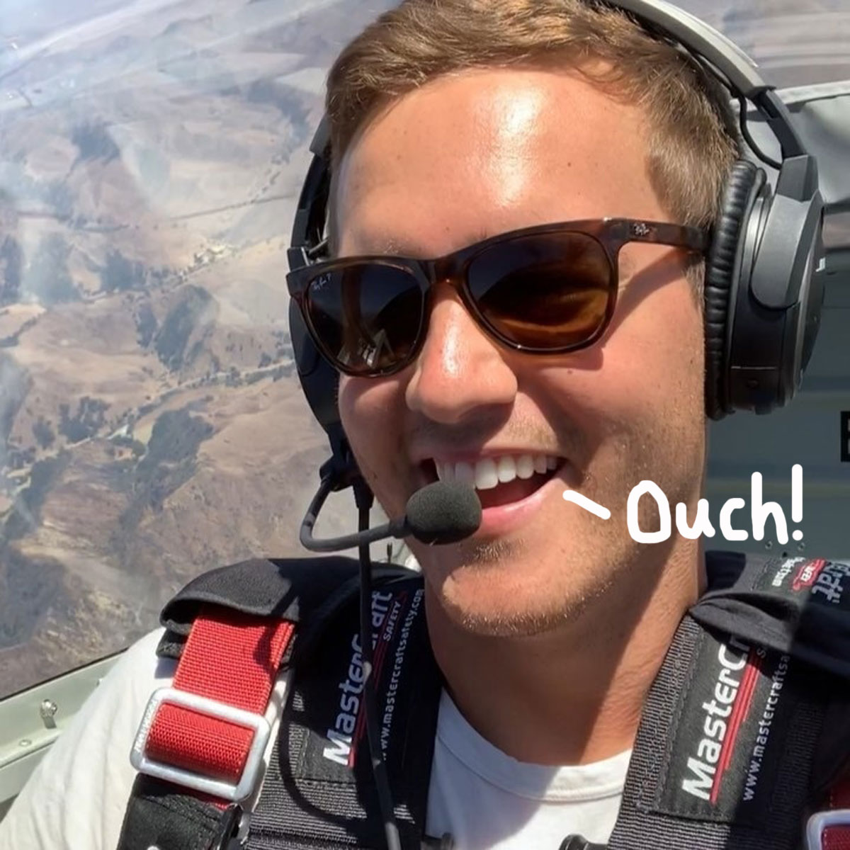 New 'Bachelor' Peter Weber Splits Face Open In NASTY Fall! Perez Hilton