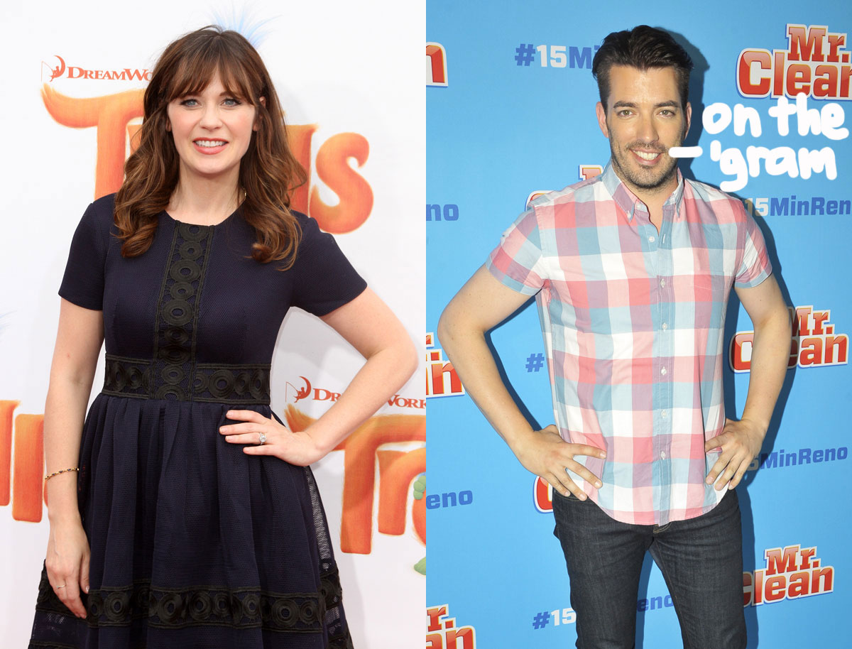 Zooey Deschanel & Jonathan Scott Are Instagram Official! Perez Hilton