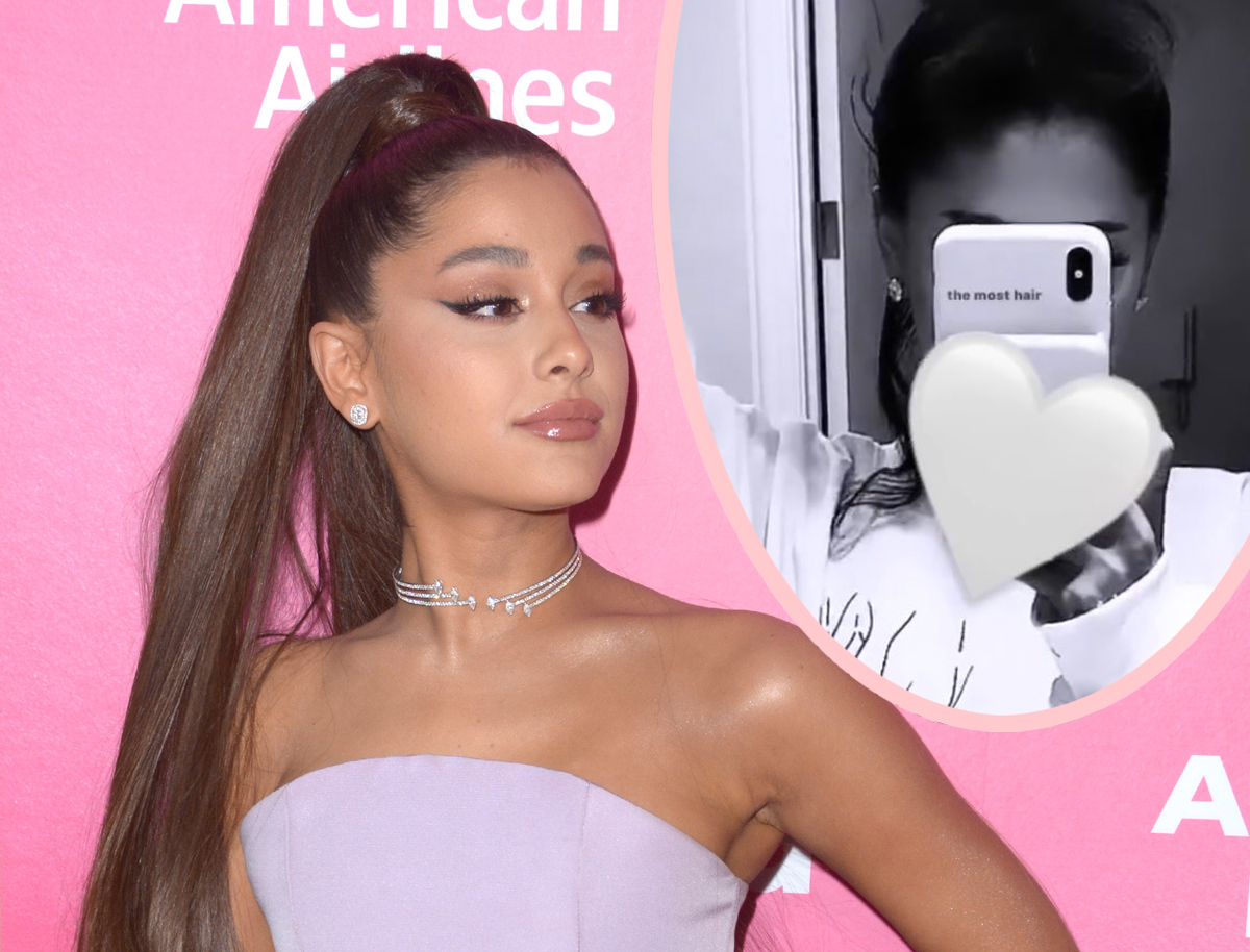 This Is What Ariana Grande's Hair REALLY Looks Like Now - Perez Hilton