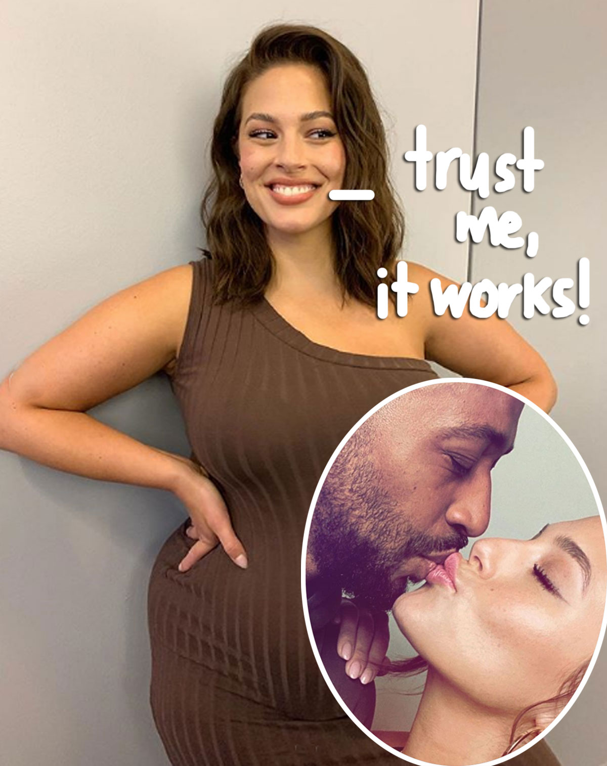 Pregnant Ashley Graham Says She and Her Husband Get Really Horny.. photo
