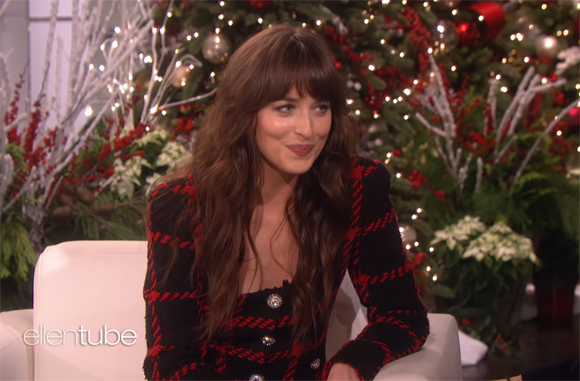 Dakota Johnson Ellen Interview