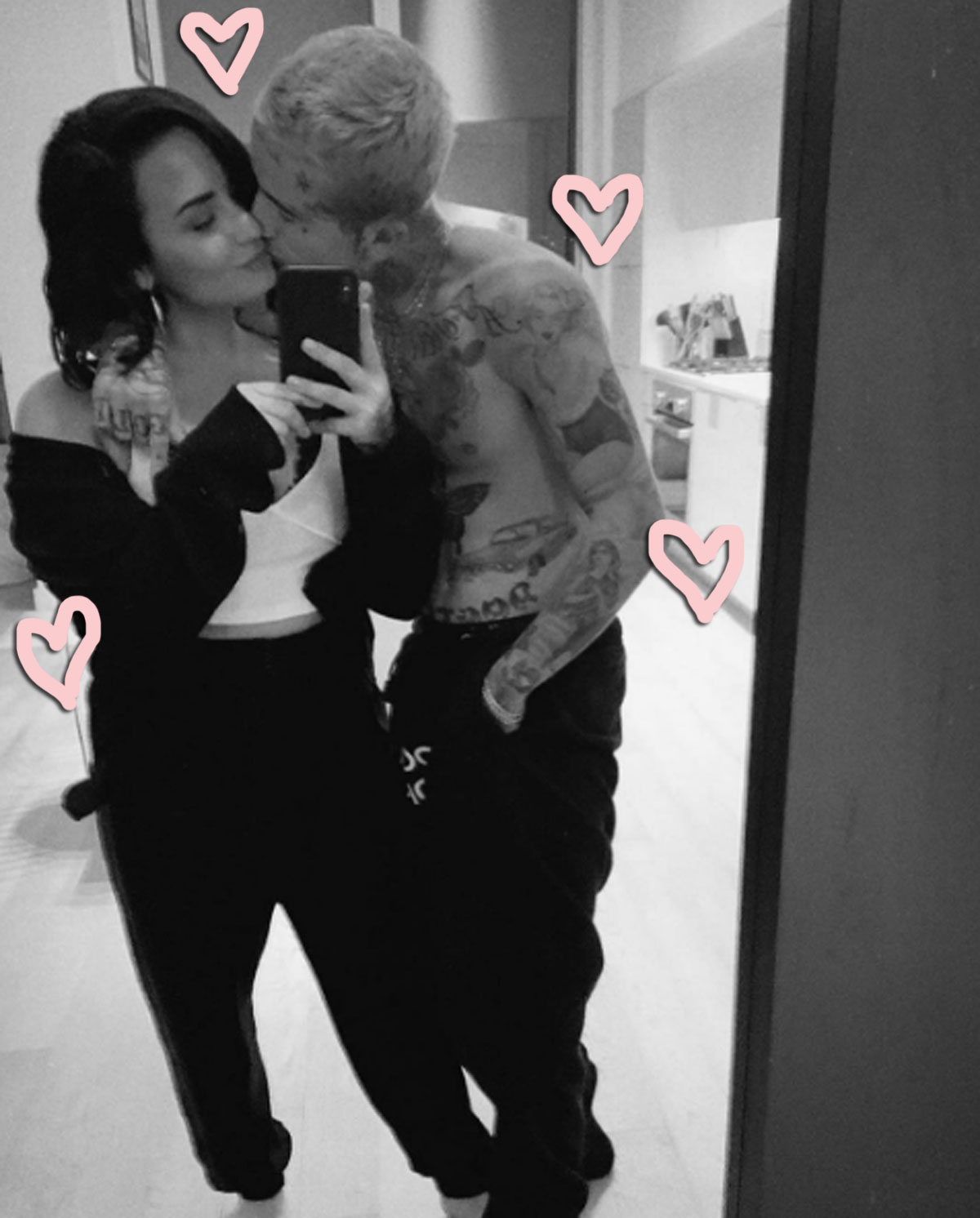 Demi Lovato goes public with new man.