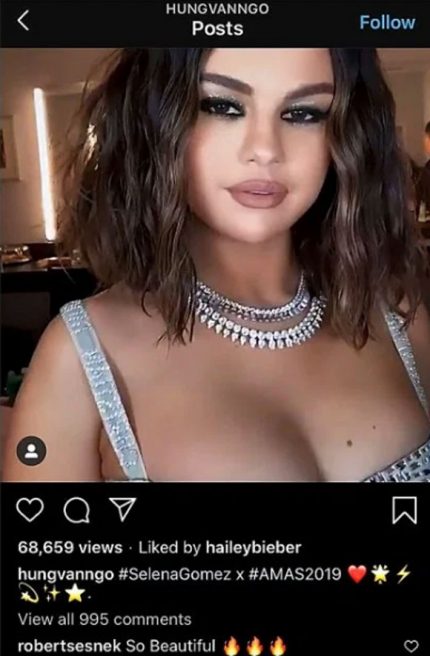Sex Rebel Frank Marshall Porn - Hailey Bieber Is Showing Love For Selena Gomez, And Fans Are ...