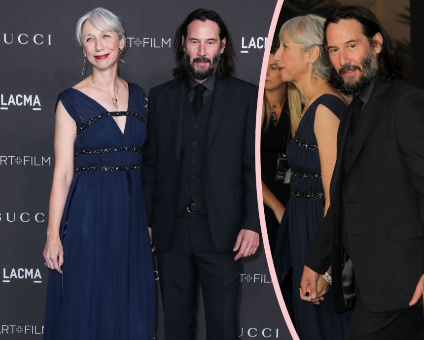 Keanu Reeves Goes Public With New Girlfriend For First Time In 20 YEARS